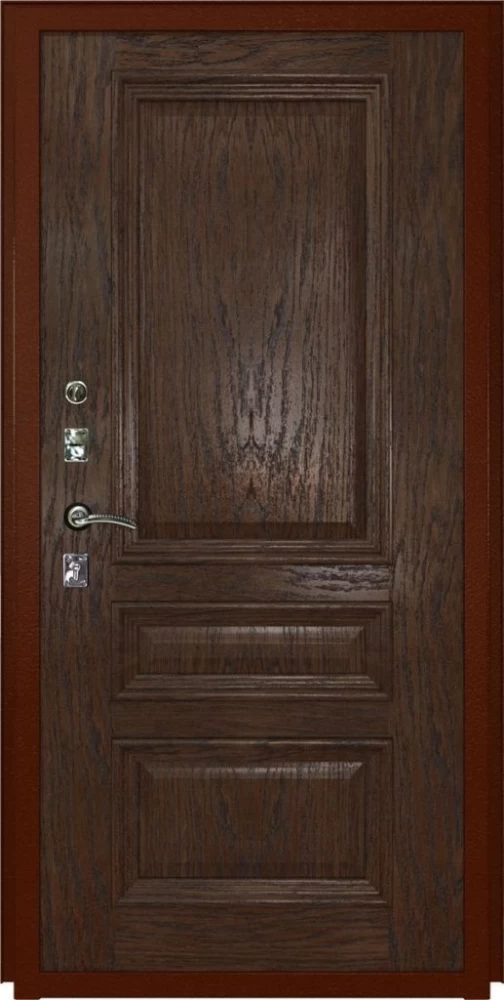 Входная дверь ДвериПРО L-43 Фараон-2 (16мм, мореный дуб) DPRO195843 внутренняя сторона