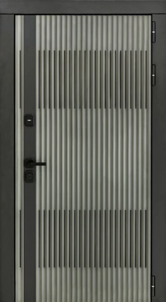 Входная дверь ДвериПРО Elfy ФЛ-700 (10мм, ясень белый) DPRO196547 внешняя сторона