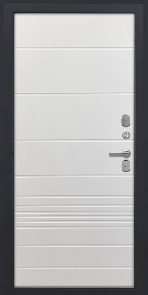 Входная дверь ДвериПРО L Термо ФЛ-700 (10мм, ясень белый) DPRO198017 внутренняя сторона